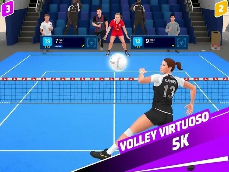 Volley Virtuoso Elite Gameplay Screenshot